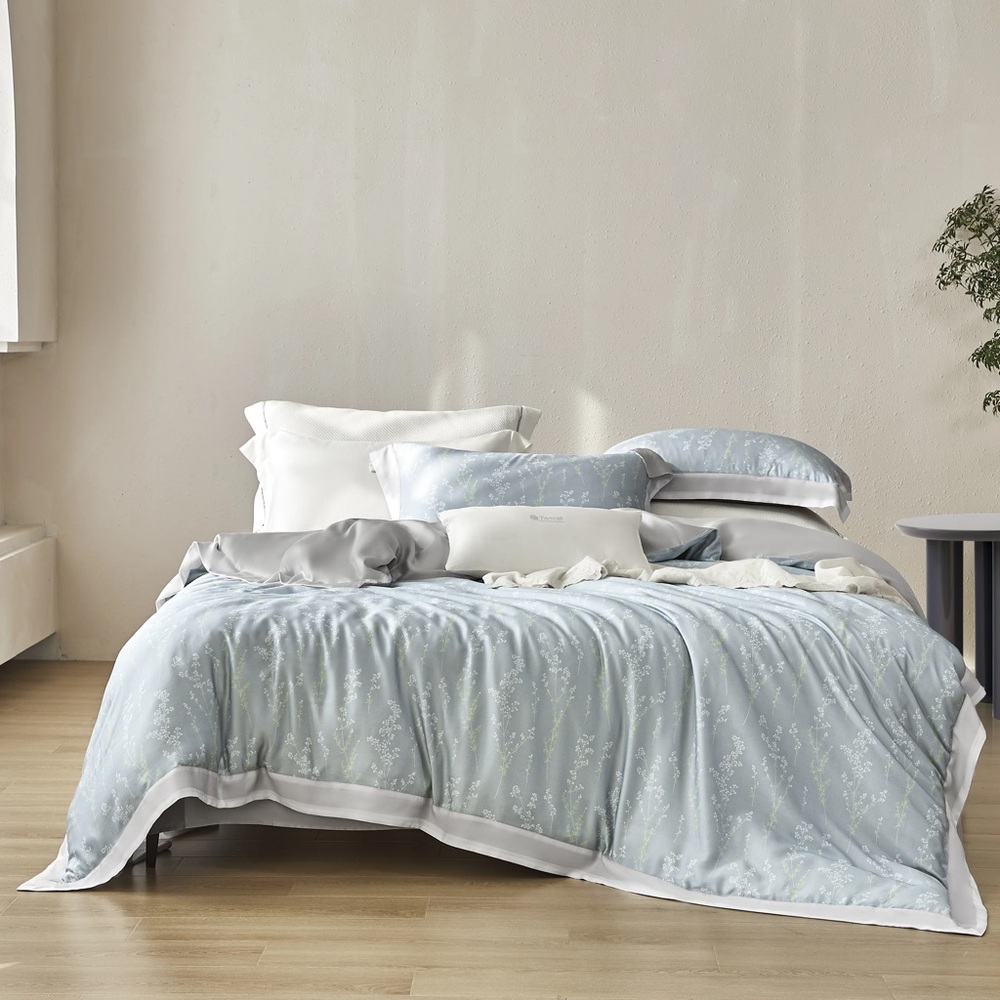 NEW Luxury Bedding Set | Fitted Sheet+Duvet Cover+Pillowcases |Full/Queen/King